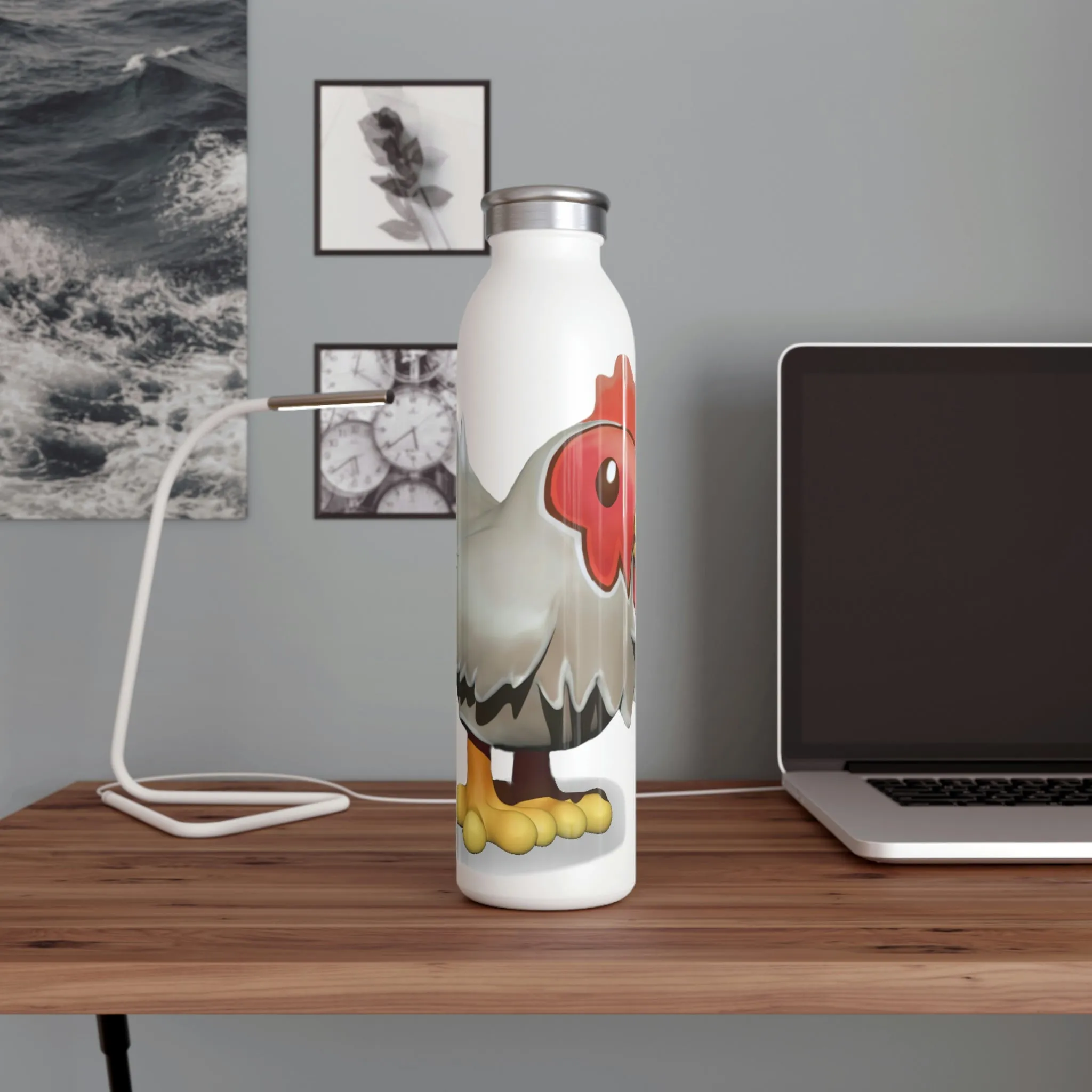 Chicken Slim Water Bottle