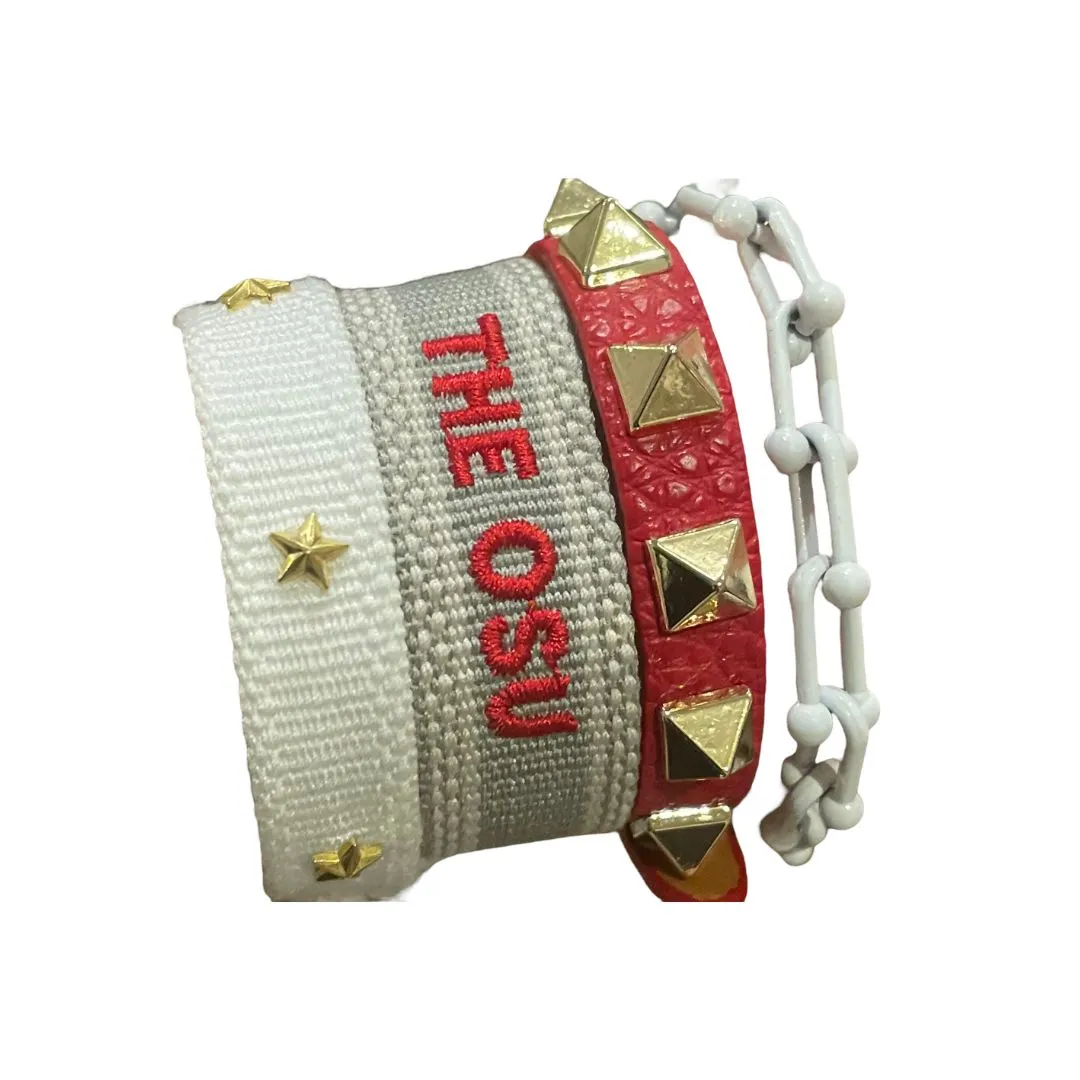 Columbus Team Tassel Bracelet