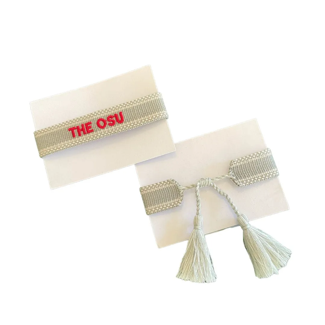 Columbus Team Tassel Bracelet