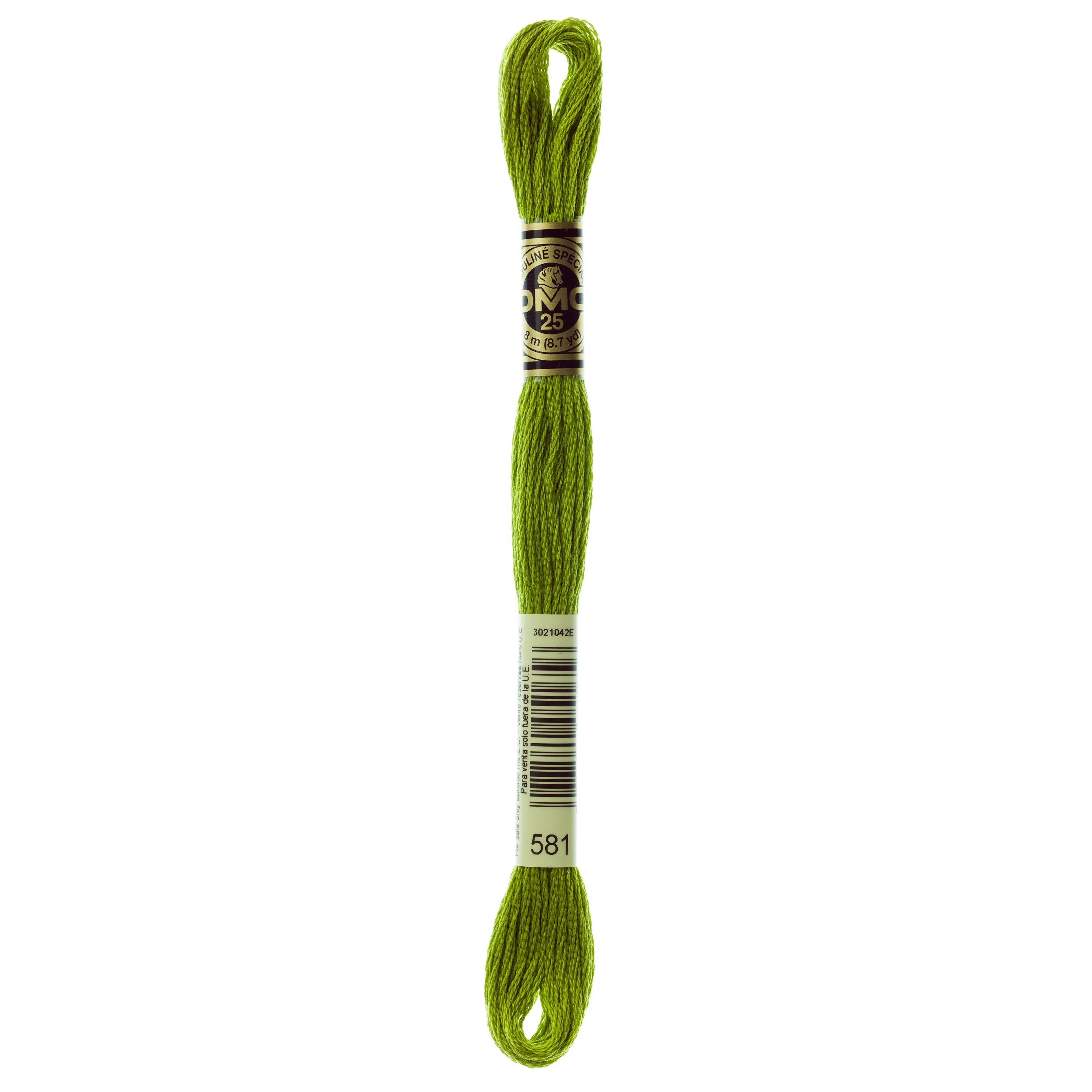 DMC Embroidery Floss, Green Palette