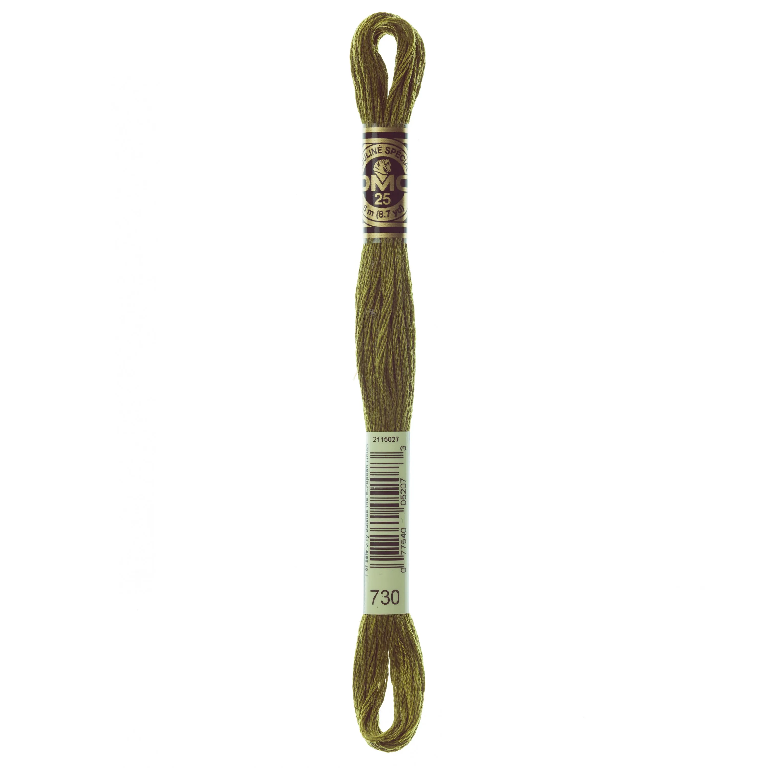 DMC Embroidery Floss, Green Palette