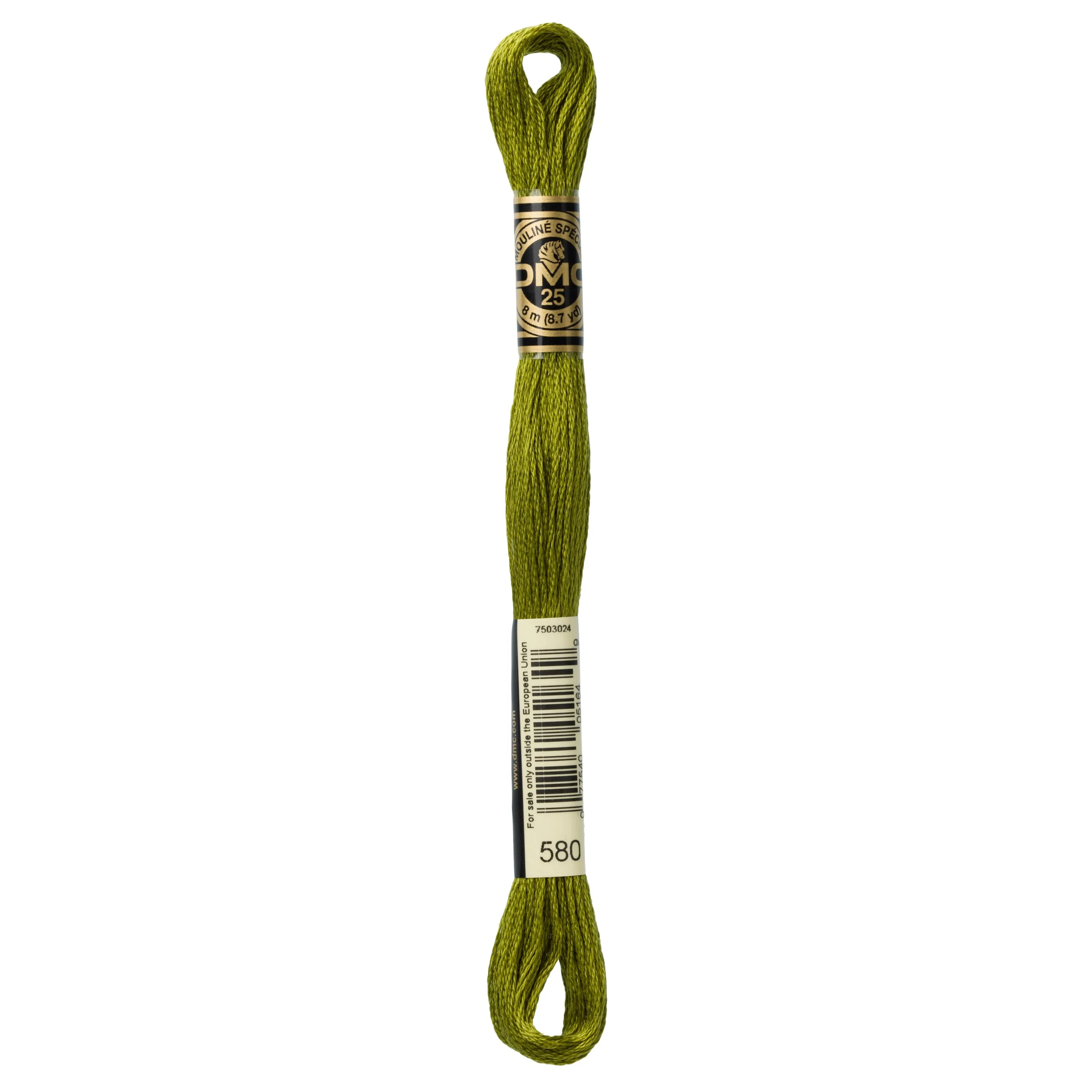 DMC Embroidery Floss, Green Palette