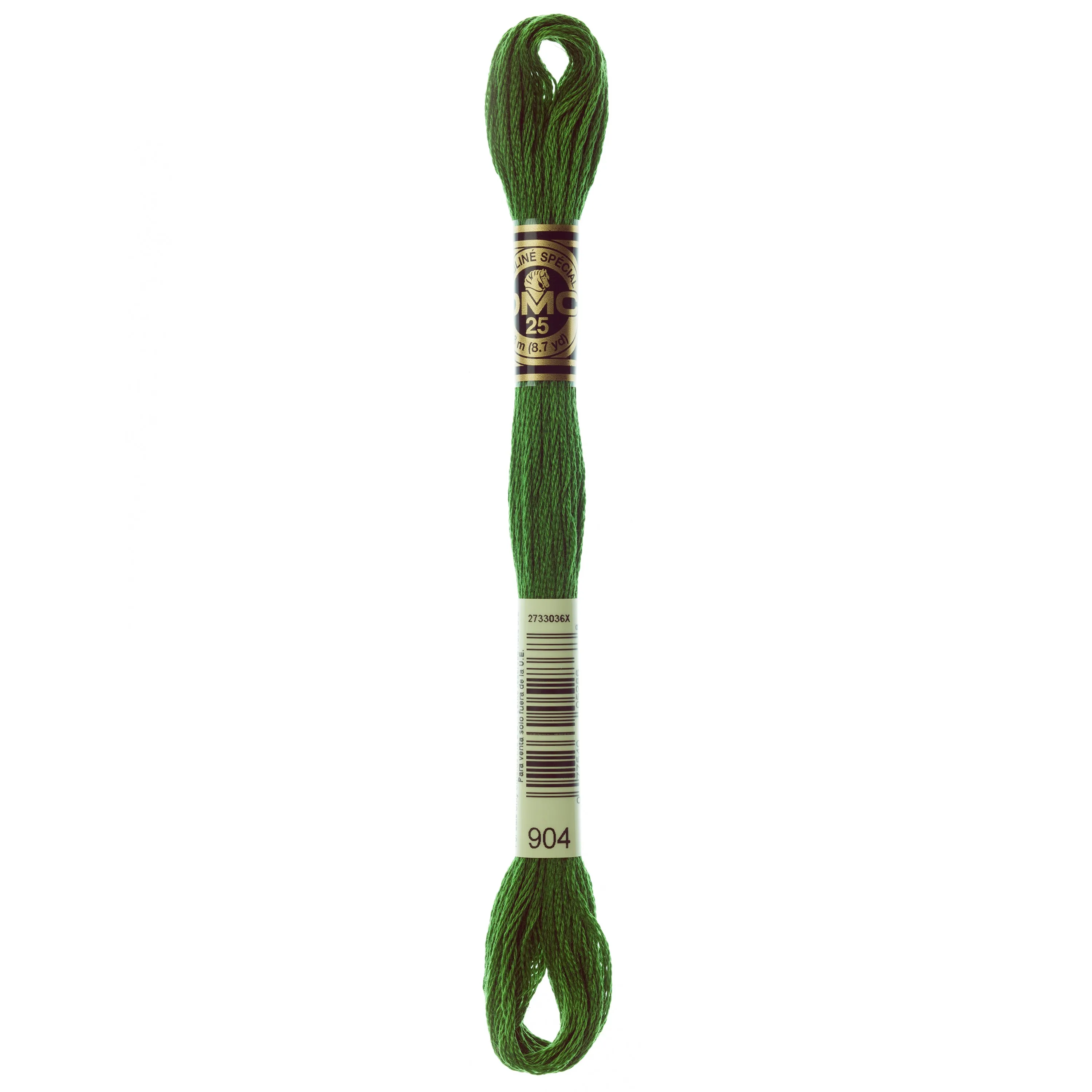 DMC Embroidery Floss, Green Palette