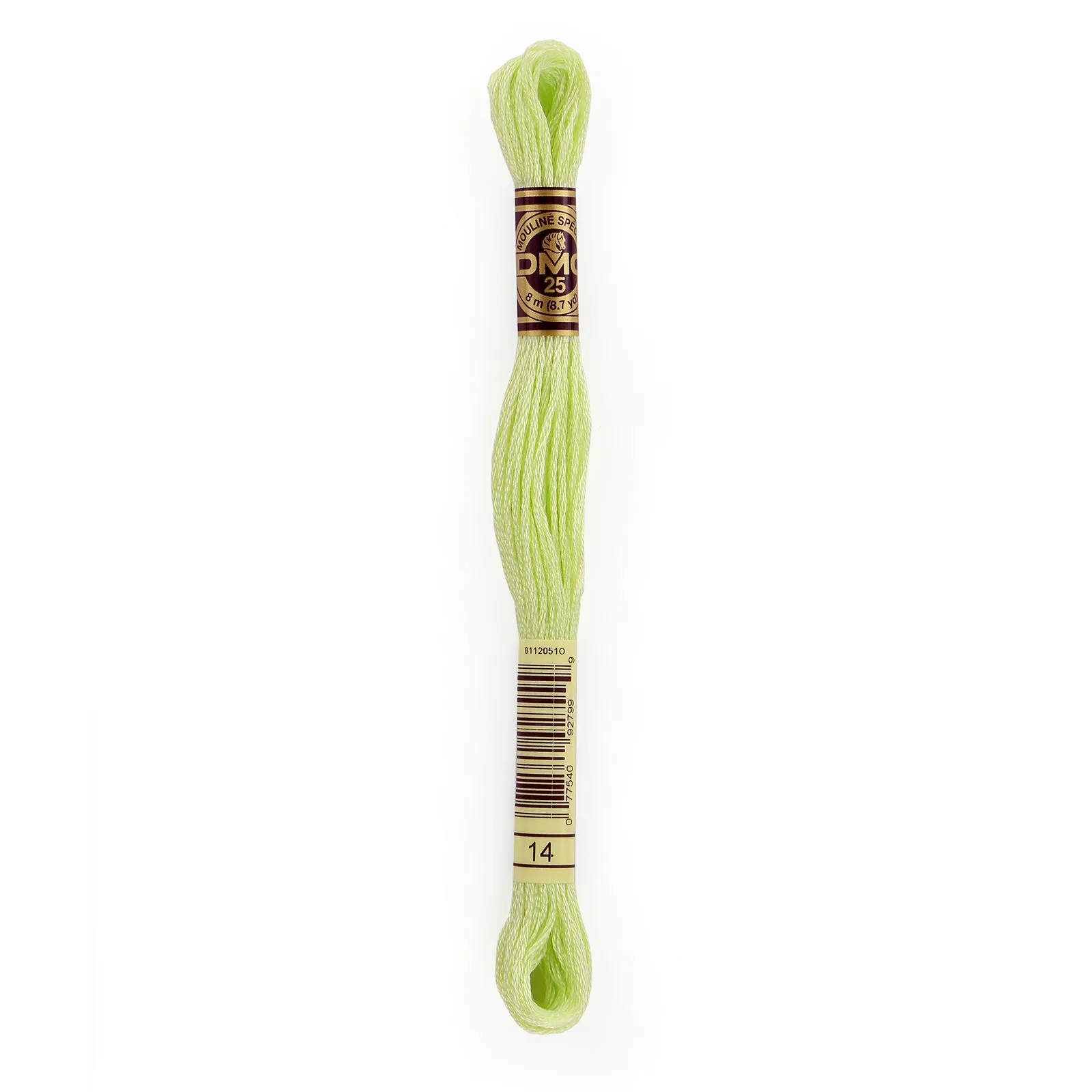 DMC Embroidery Floss, Green Palette