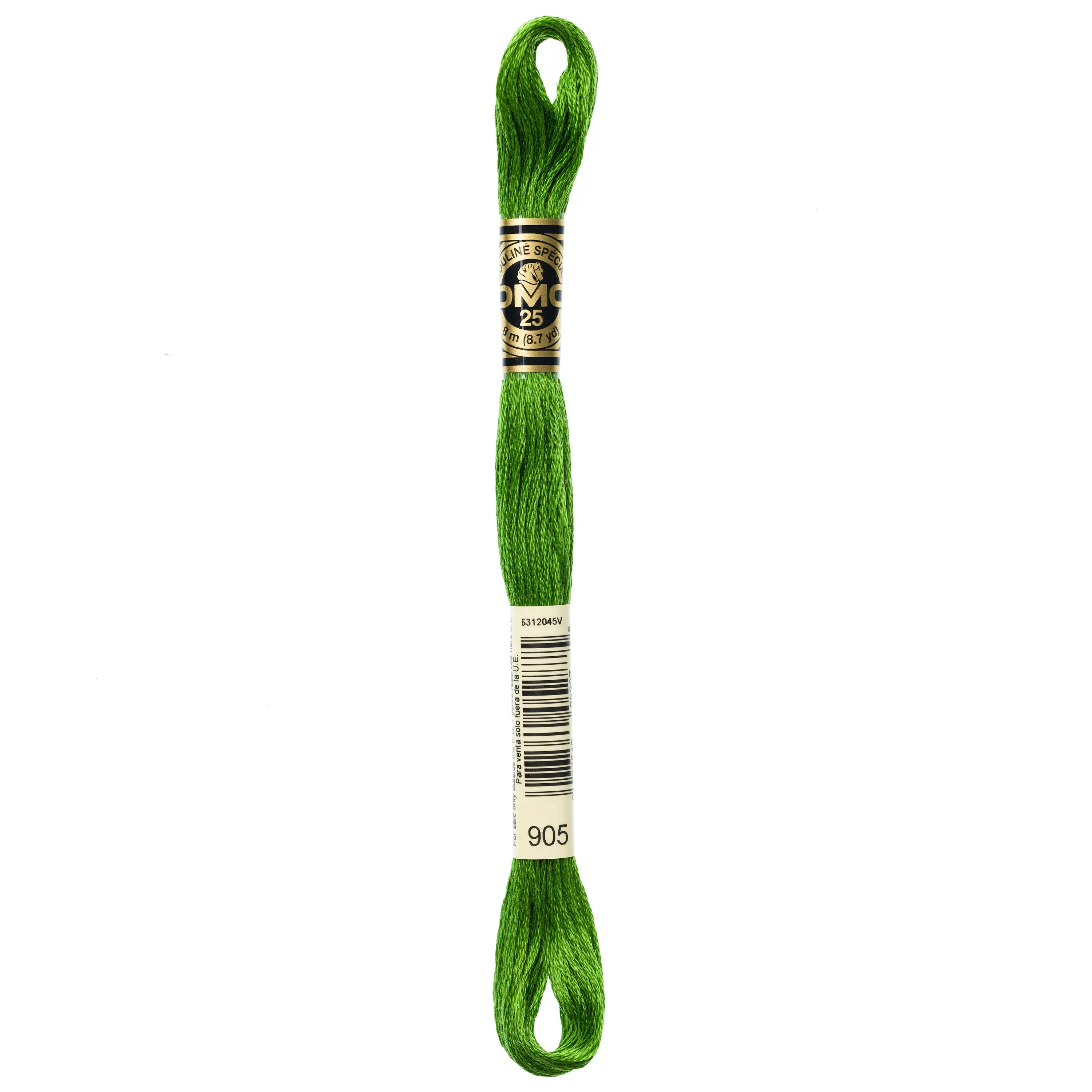 DMC Embroidery Floss, Green Palette