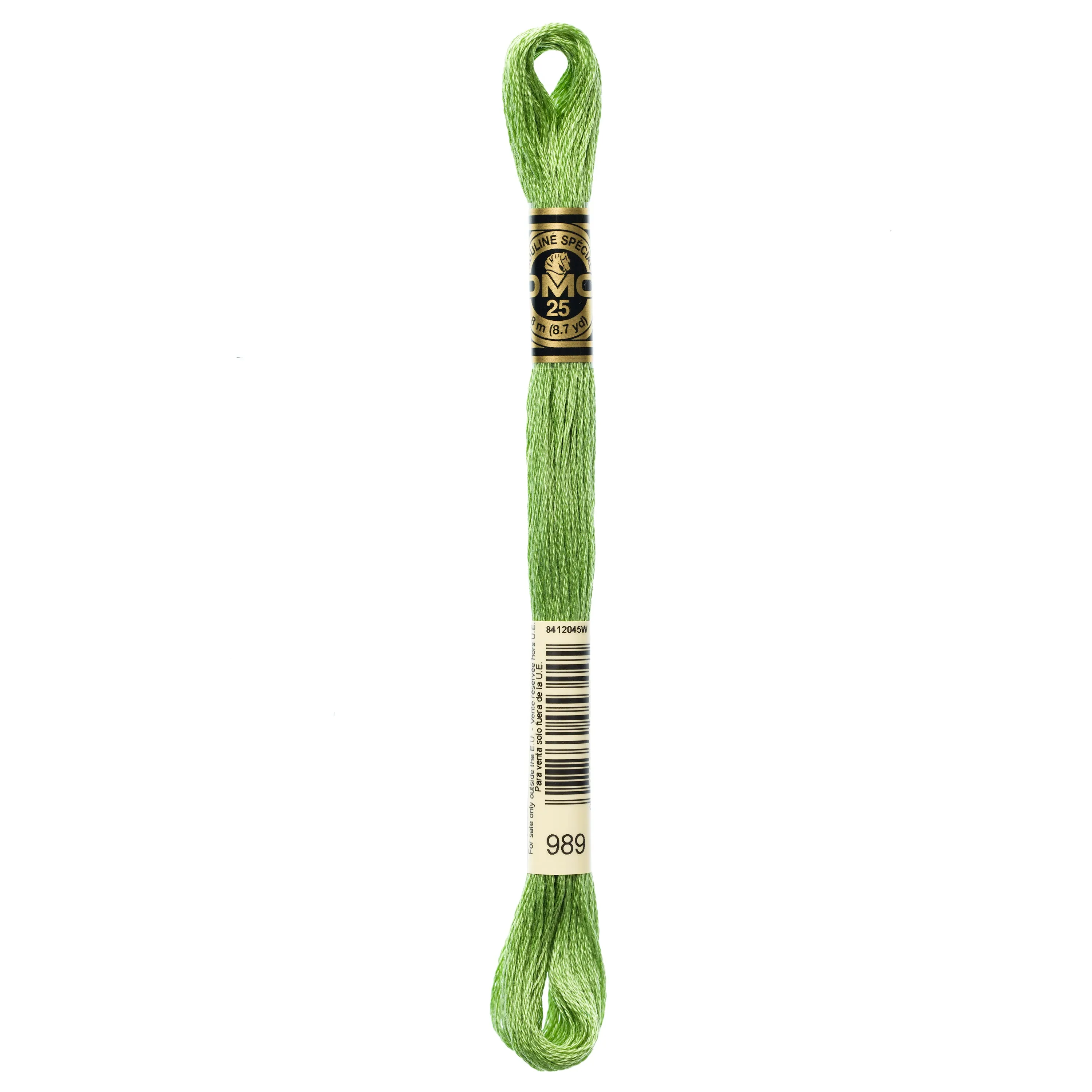 DMC Embroidery Floss, Green Palette