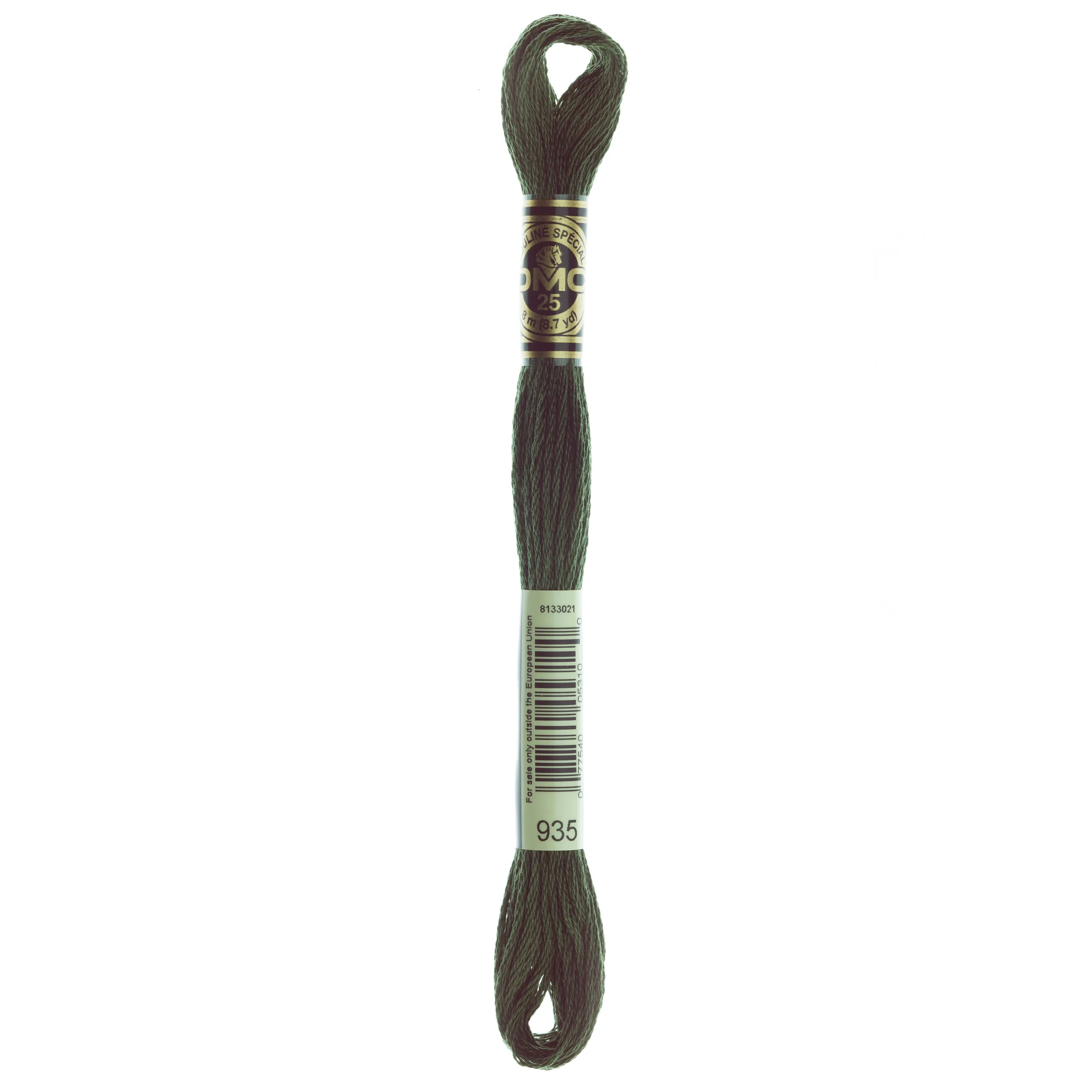 DMC Embroidery Floss, Green Palette