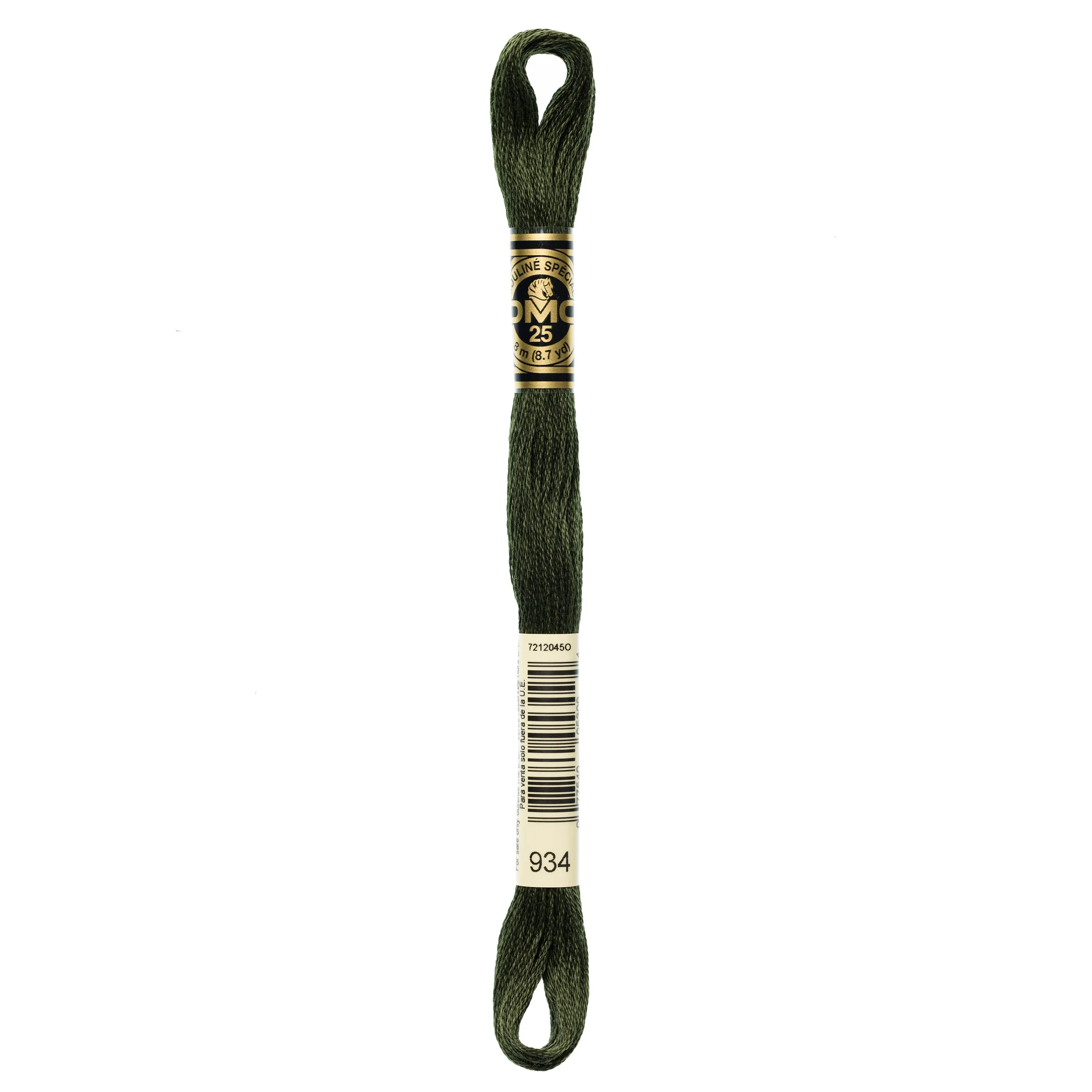 DMC Embroidery Floss, Green Palette