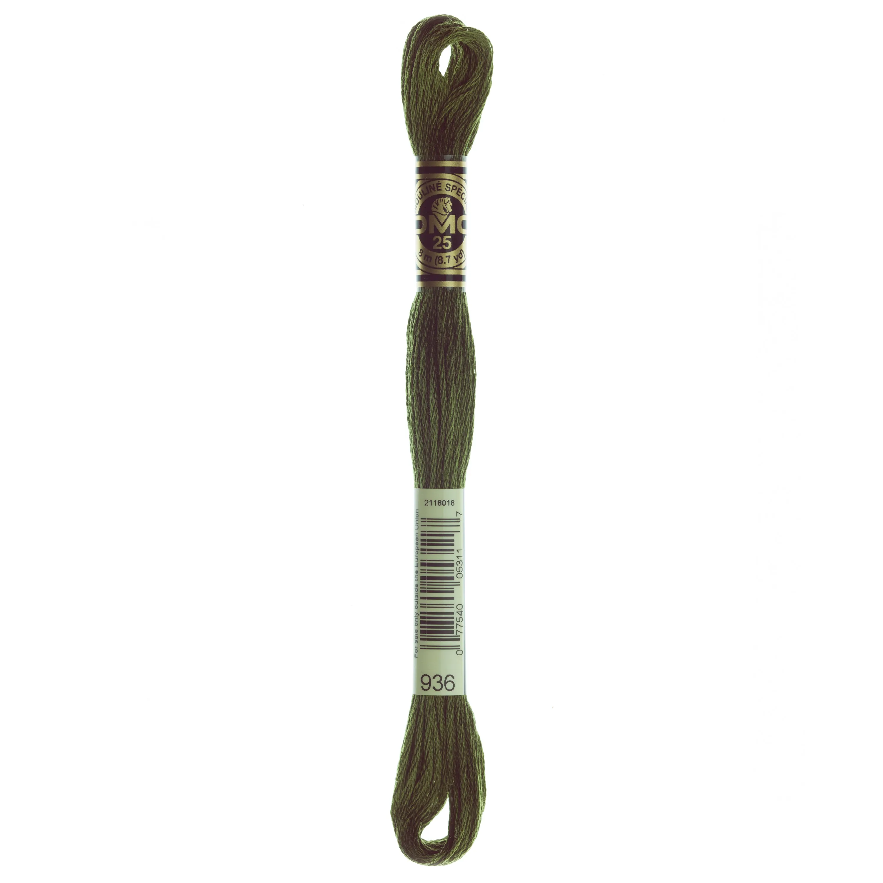 DMC Embroidery Floss, Green Palette