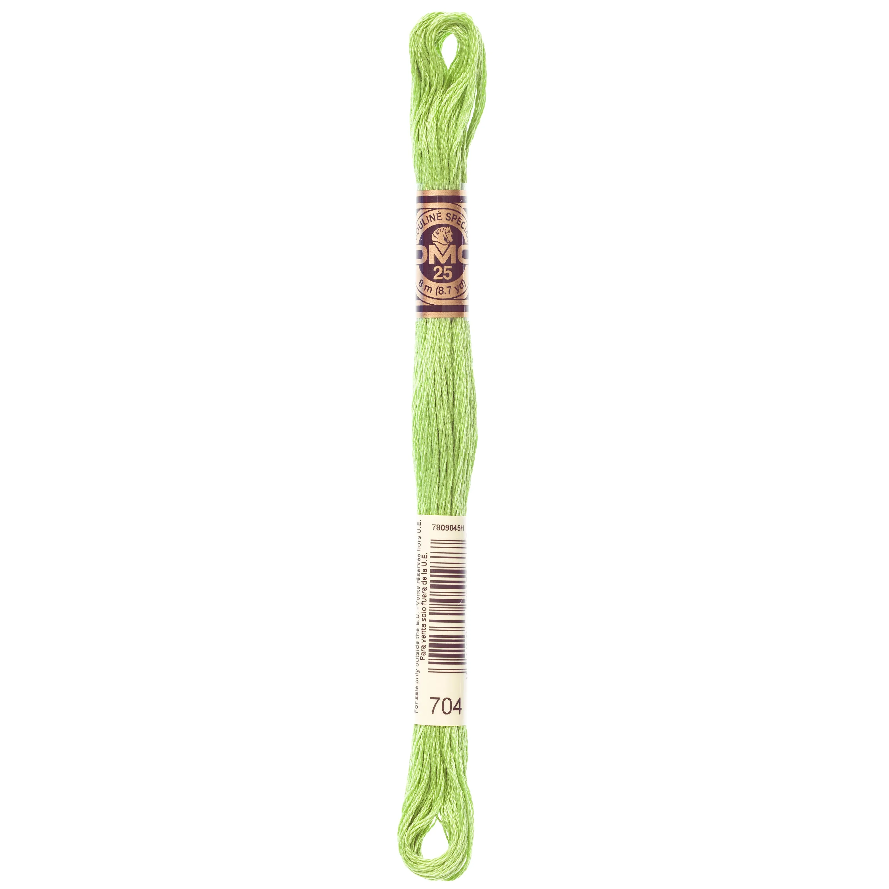 DMC Embroidery Floss, Green Palette