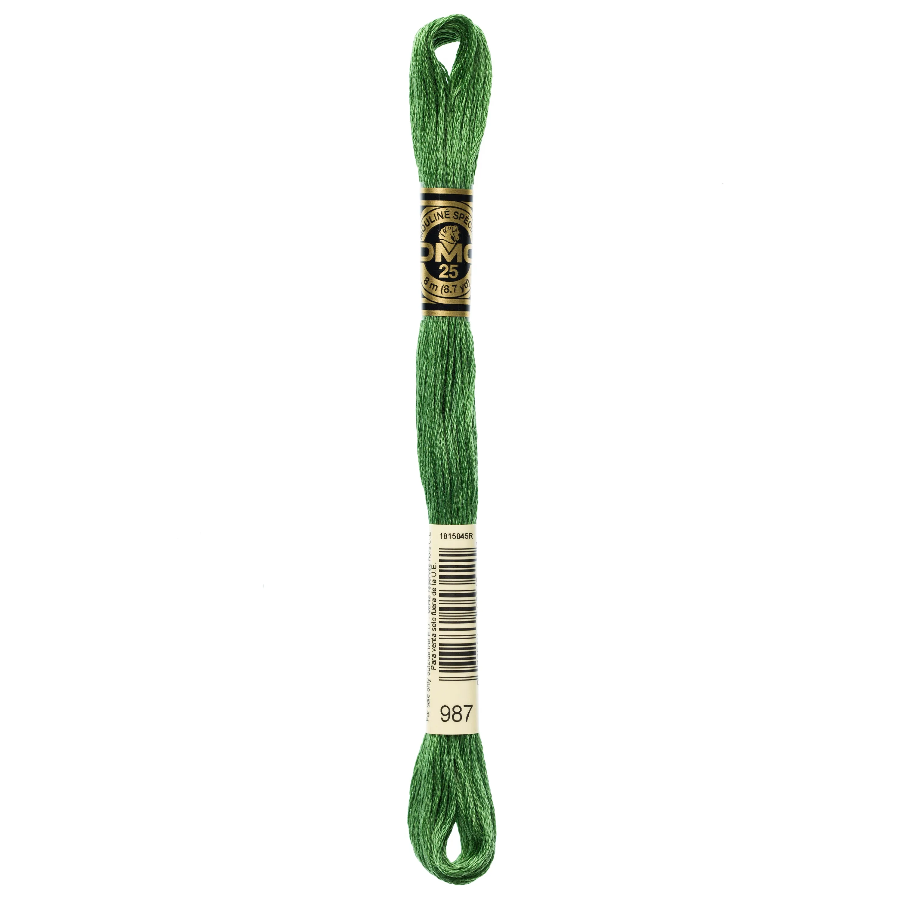 DMC Embroidery Floss, Green Palette