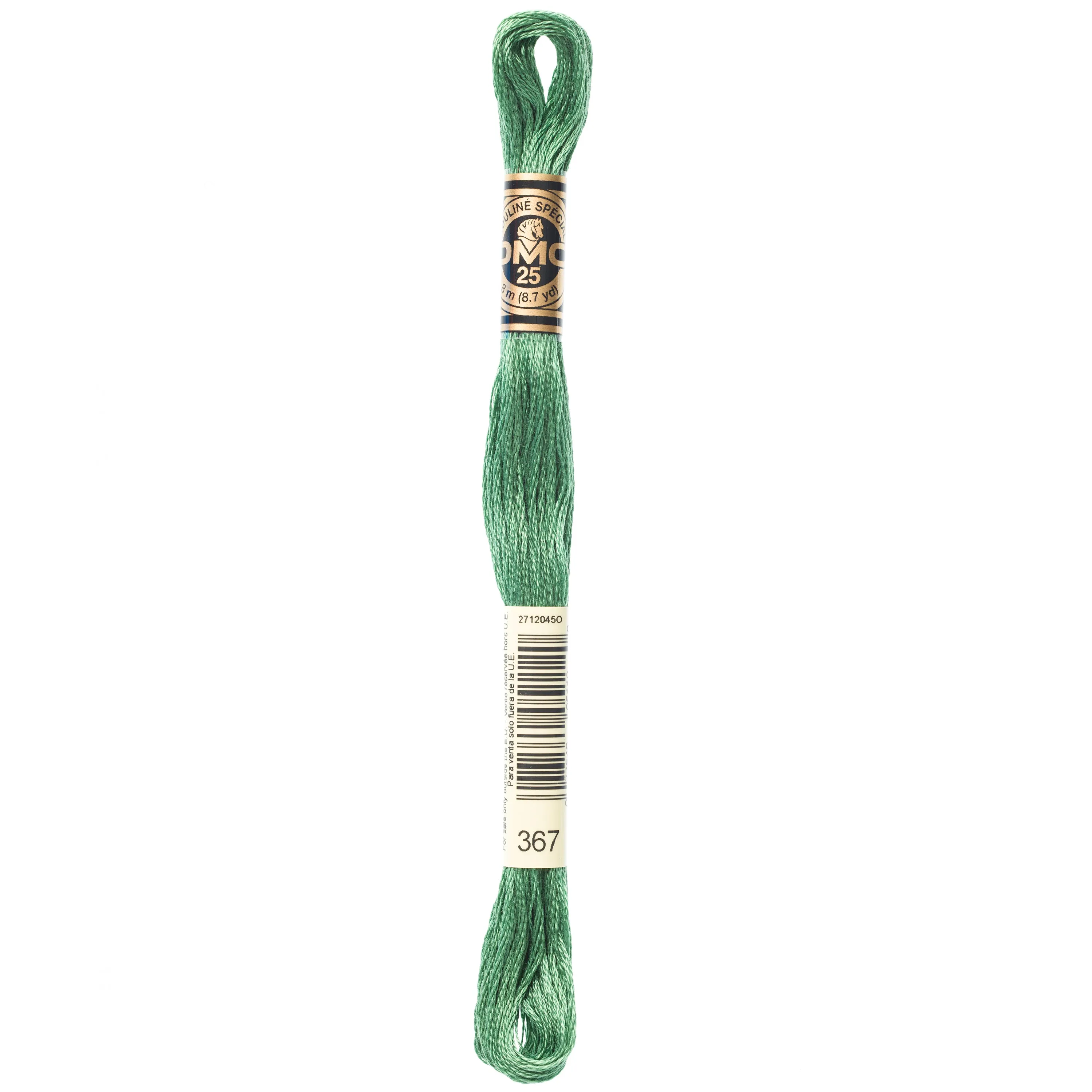 DMC Embroidery Floss, Green Palette