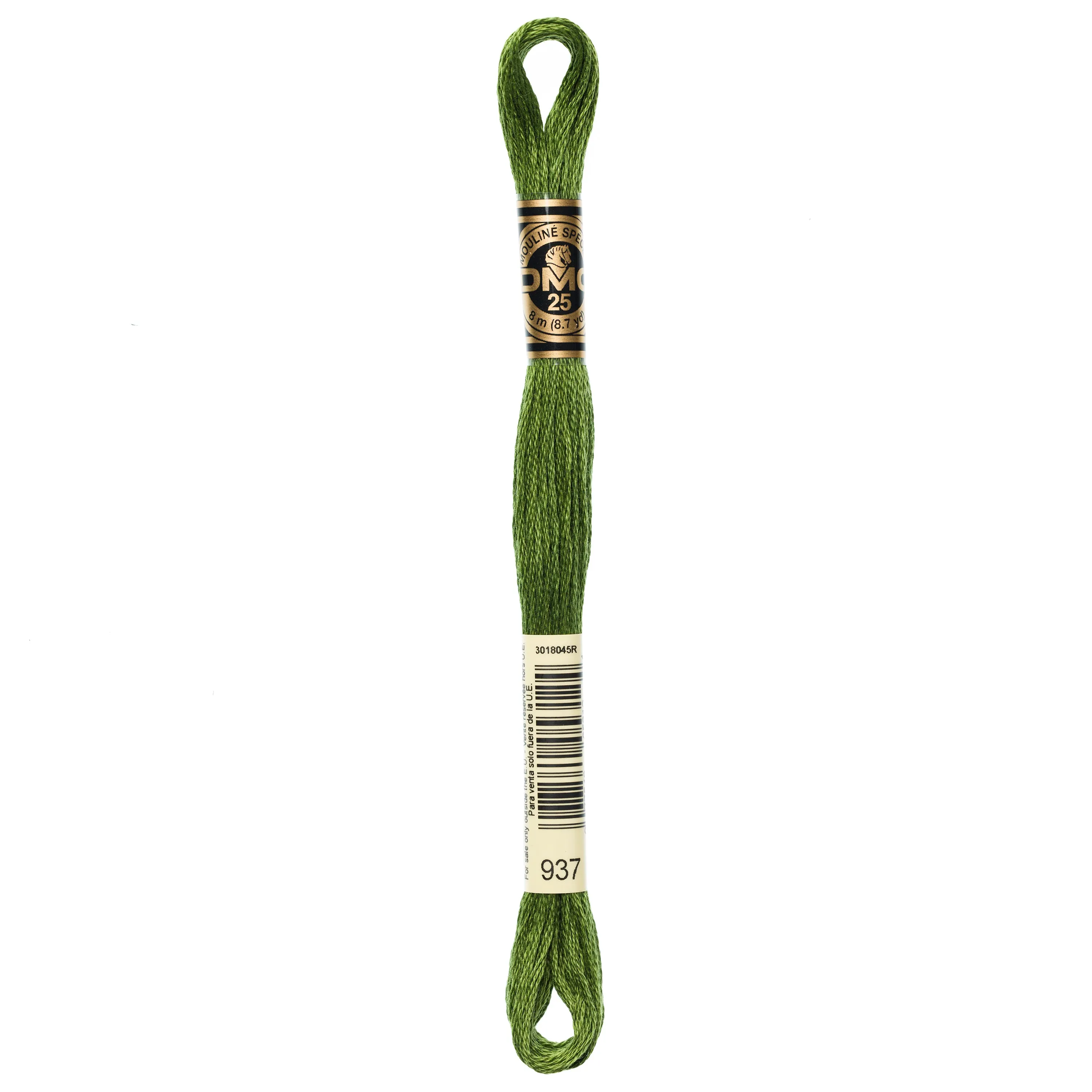 DMC Embroidery Floss, Green Palette