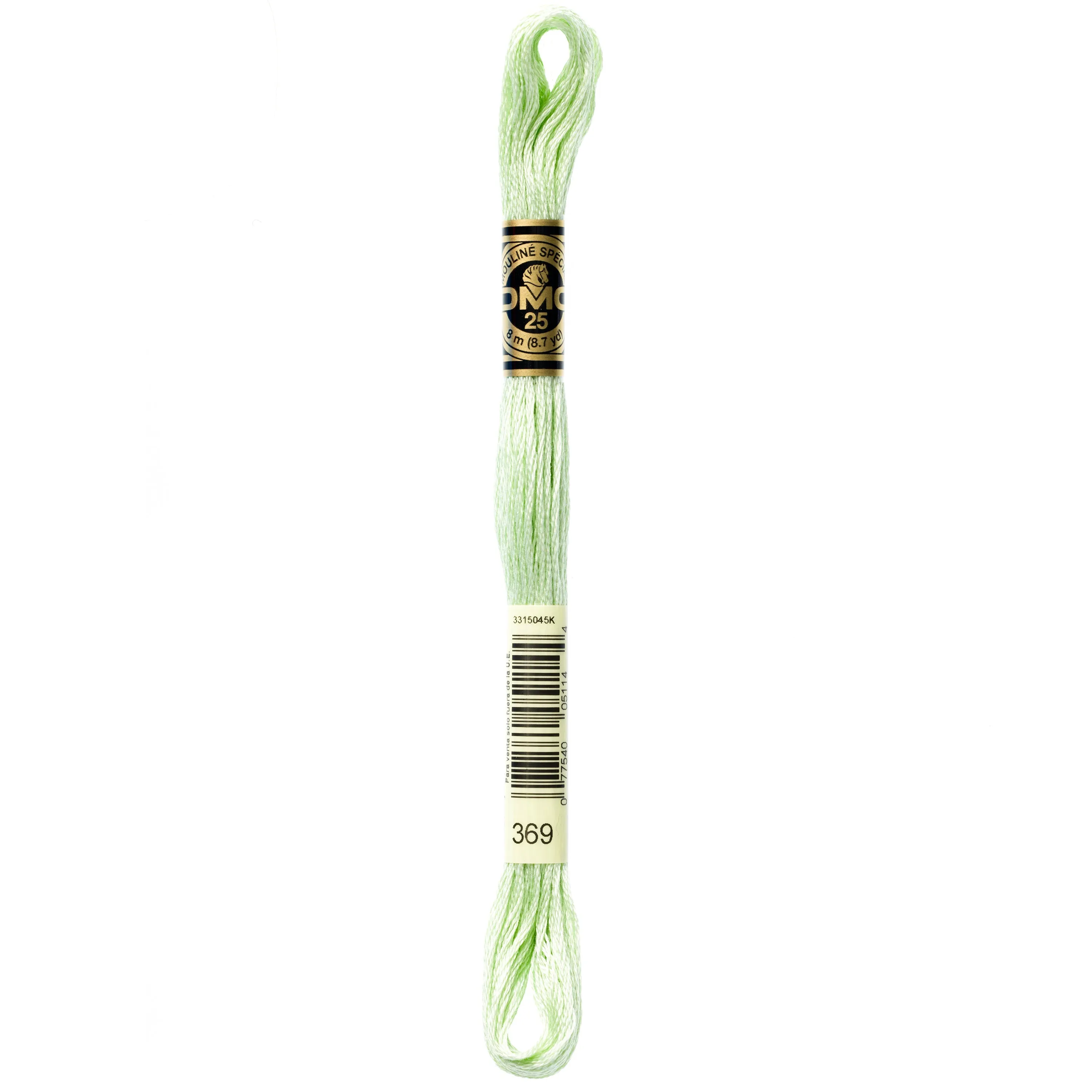 DMC Embroidery Floss, Green Palette