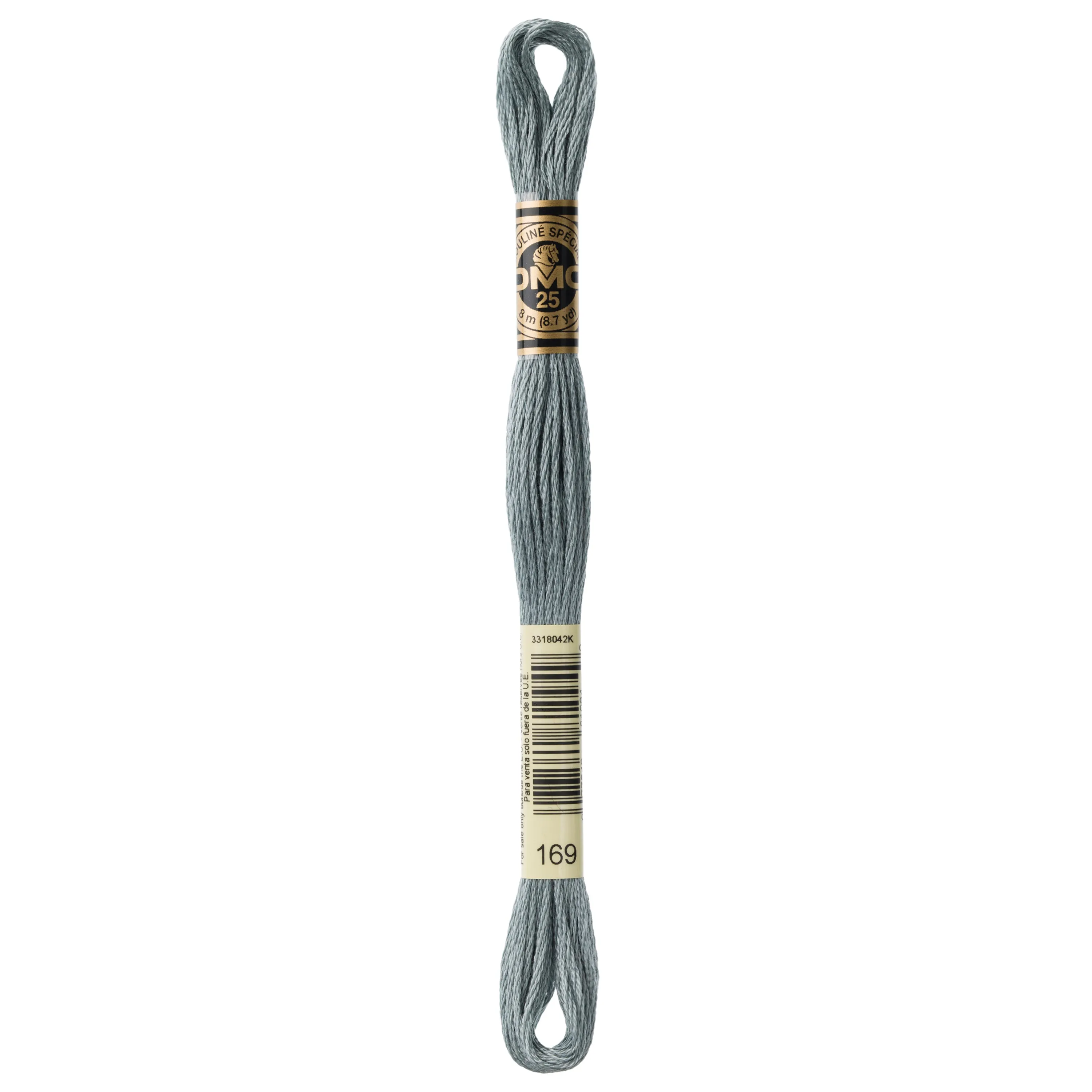 DMC Embroidery Floss, Grey Palette
