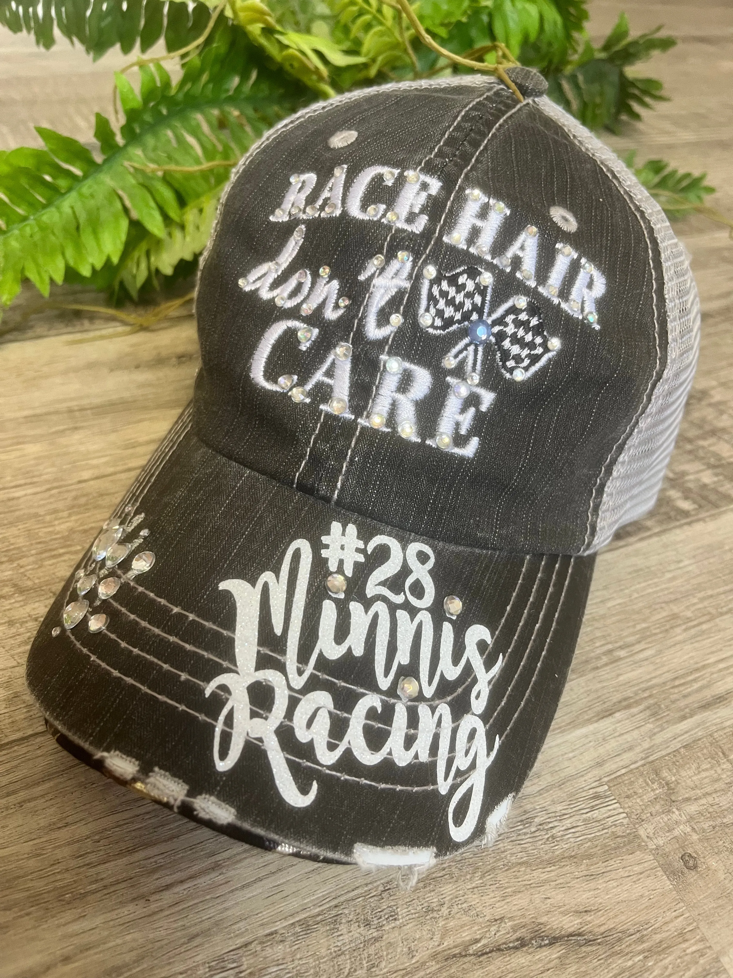Hats Sports Boat Barn Racing Camping Lake Personalized Football mom hat Embroidered distressed womens trucker cap SHIPS in 2-3 days