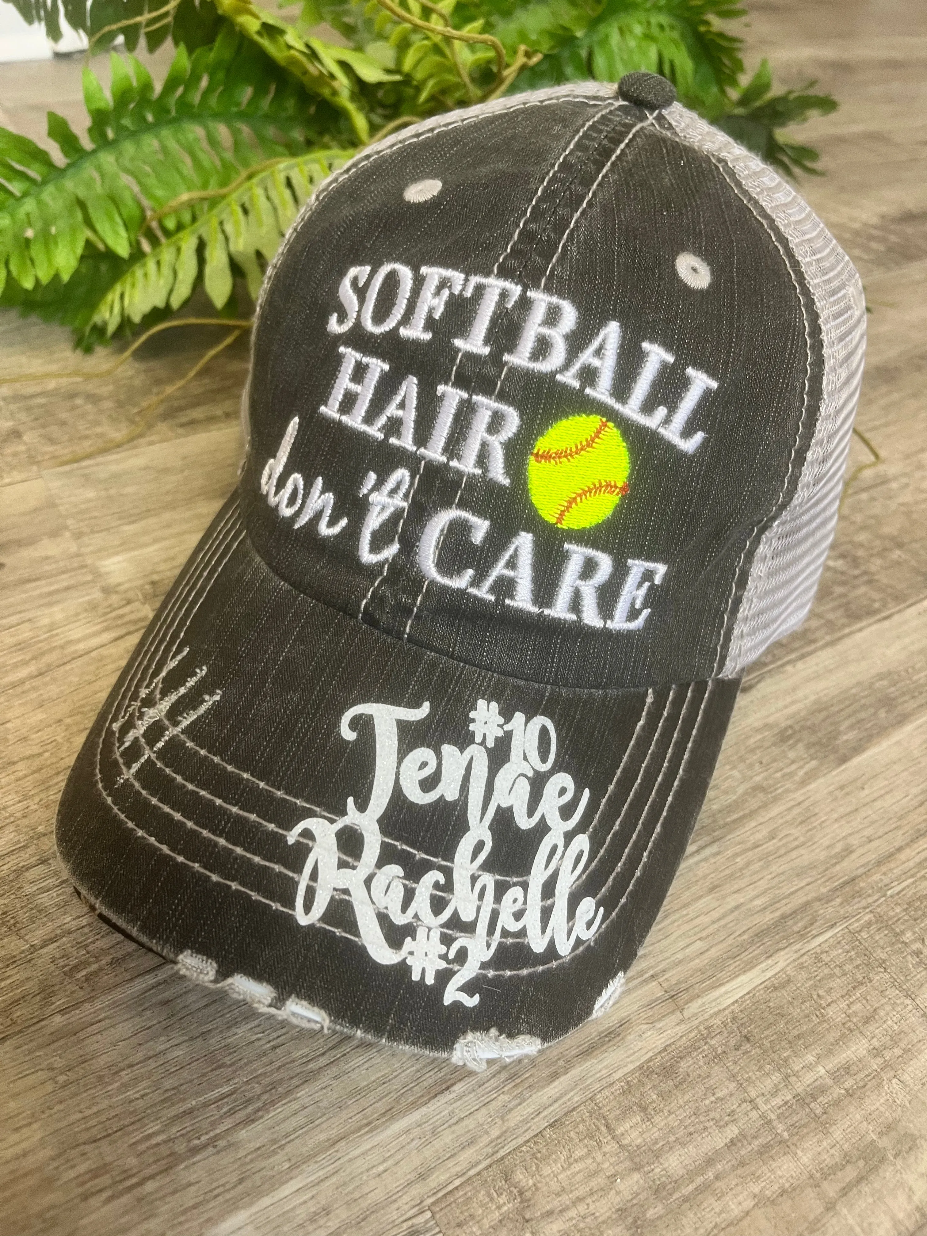 Hats Sports Boat Barn Racing Camping Lake Personalized Football mom hat Embroidered distressed womens trucker cap SHIPS in 2-3 days