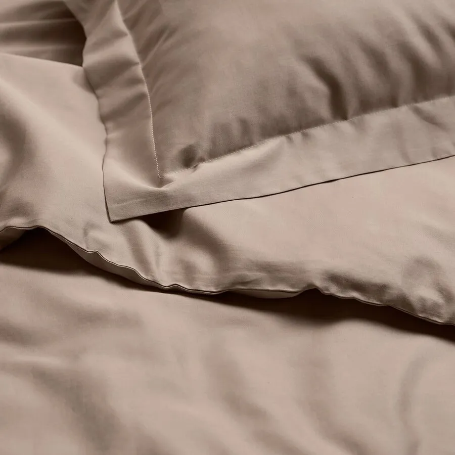 Ikea Luktjasmin bed linen set - 2 pieces, 150x200/50x60 cm, dark gray