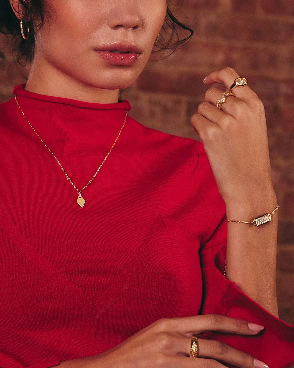 Jayne CZ Bolo Bracelet