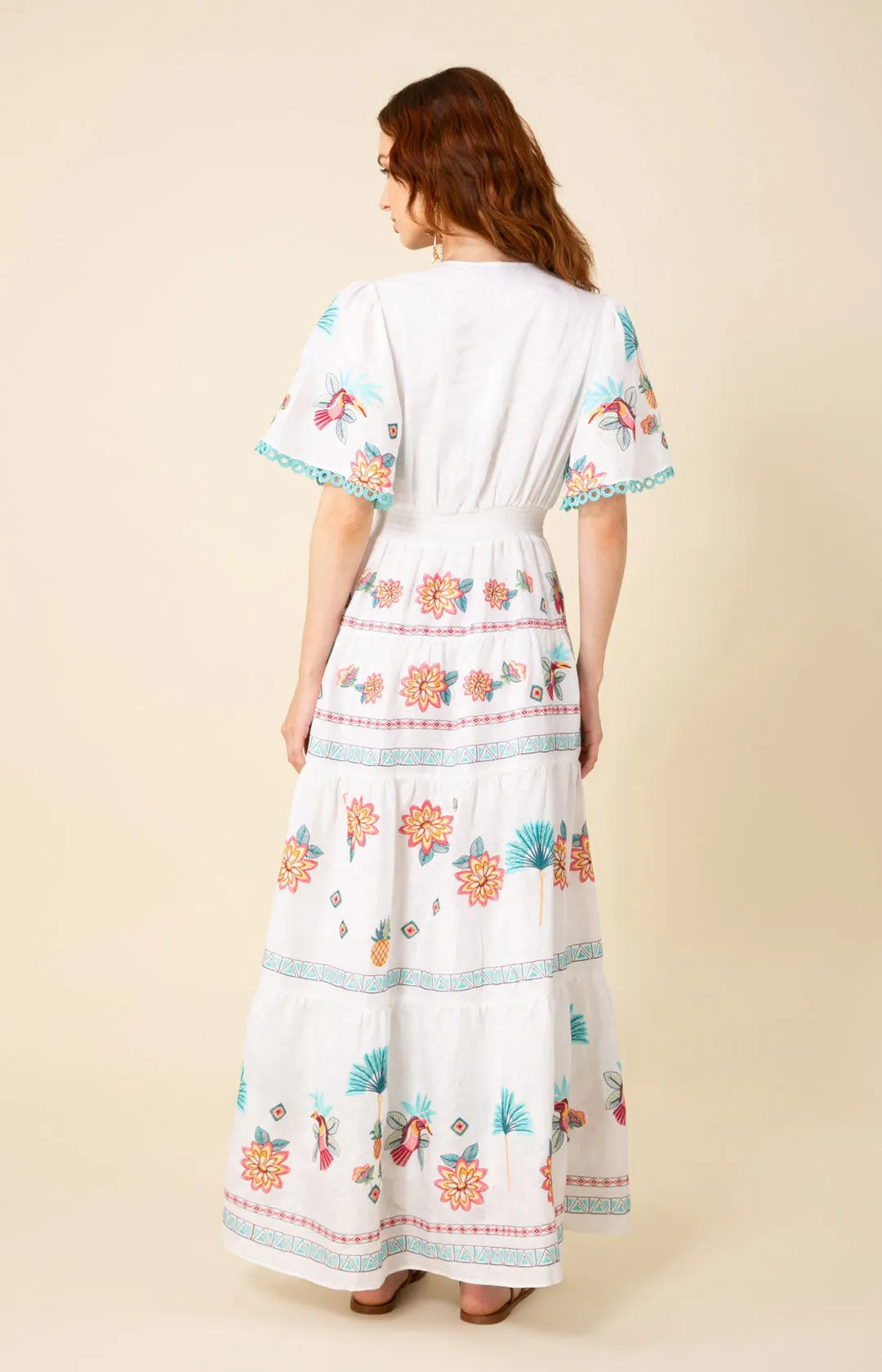 Journey Embroidered Maxi Dress