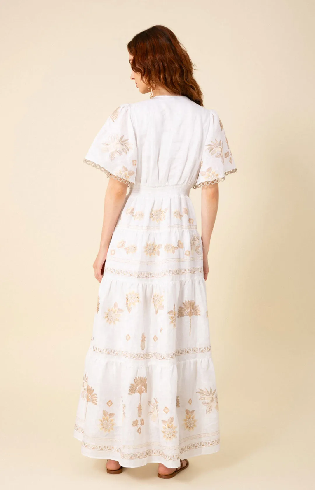 Journey Embroidered Maxi Dress