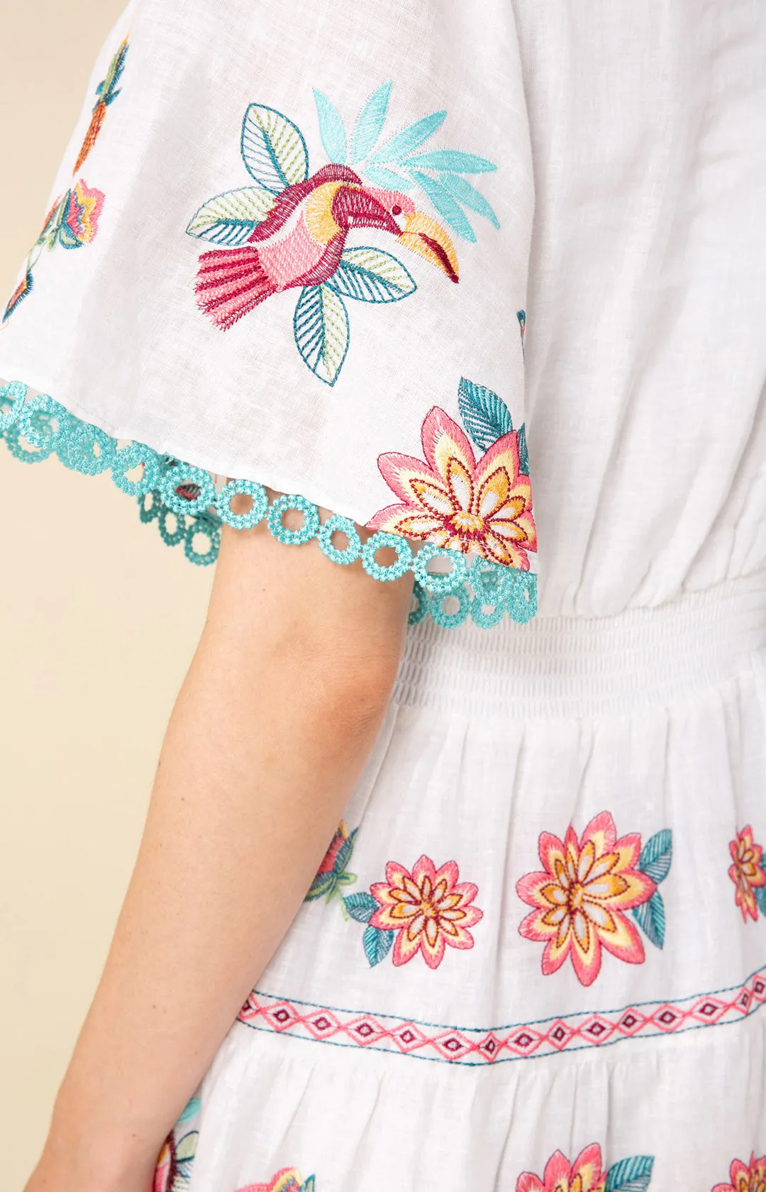 Journey Embroidered Maxi Dress