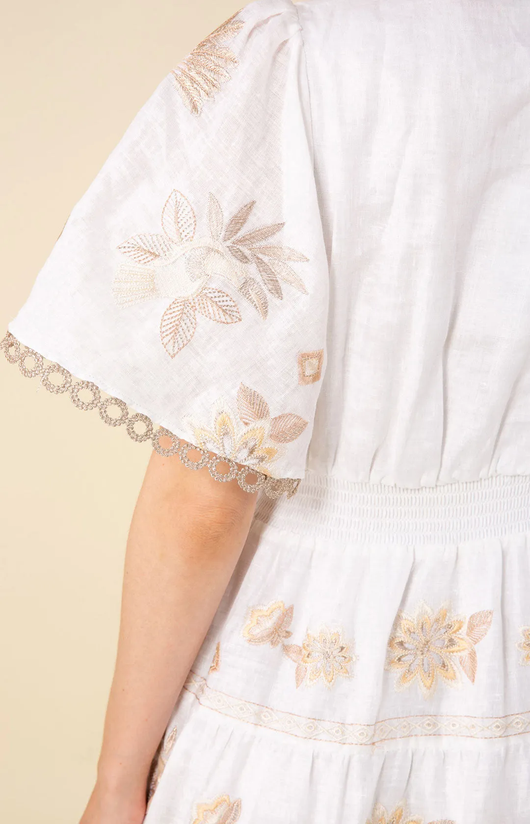 Journey Embroidered Maxi Dress