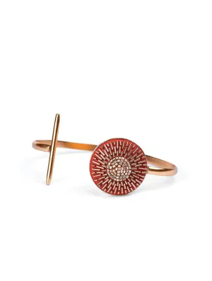Orange Gold Noor Bracelet