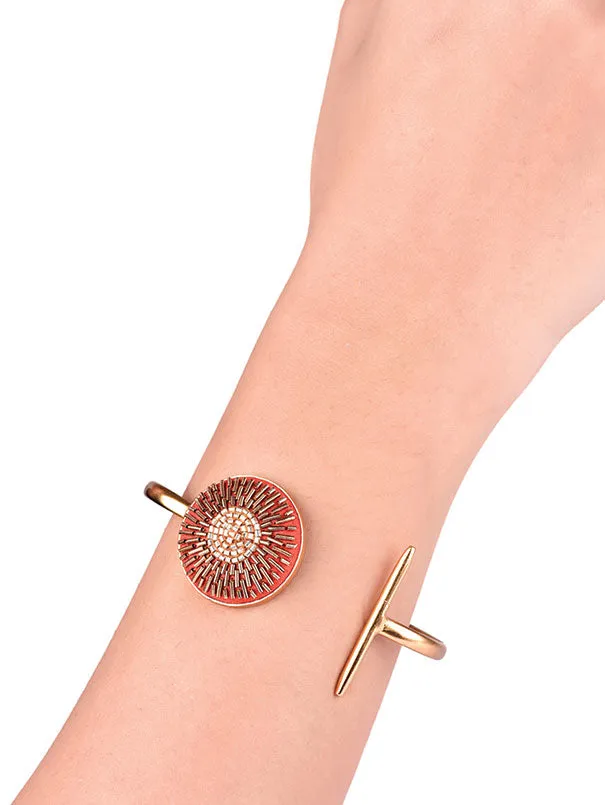 Orange Gold Noor Bracelet
