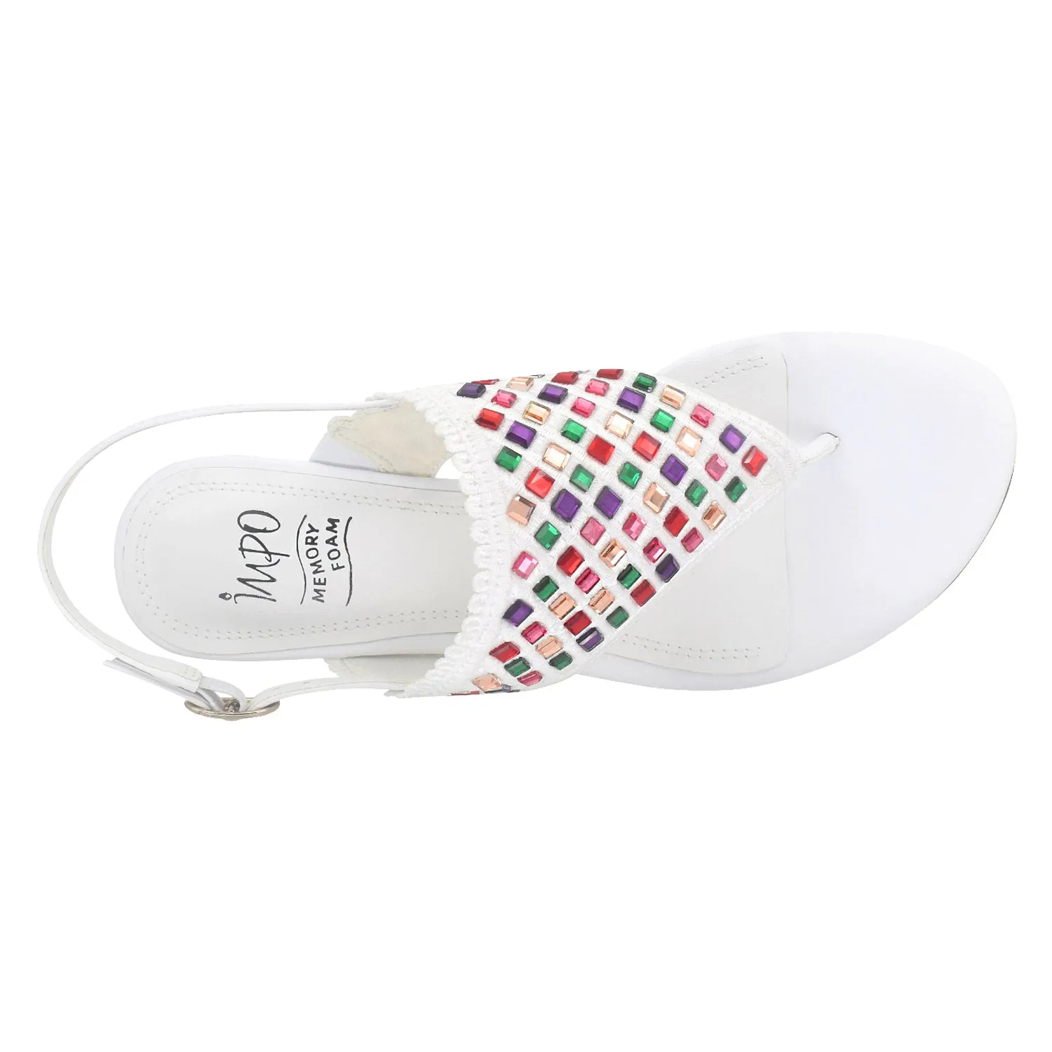 Roxee Thong Sandal with Memory Foam
