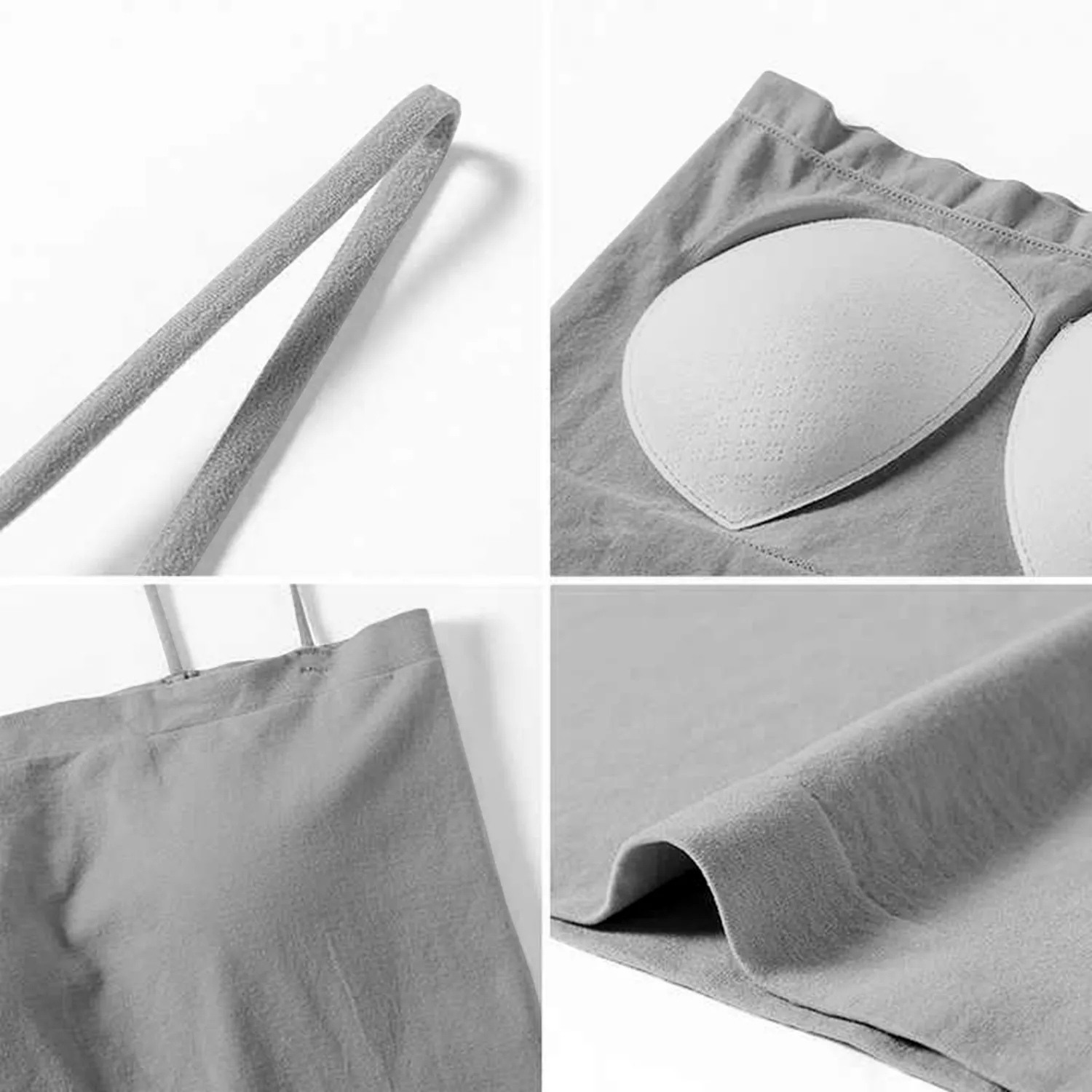 Women's High Stretch Spaghetti Straps Seamless Padded Camisole