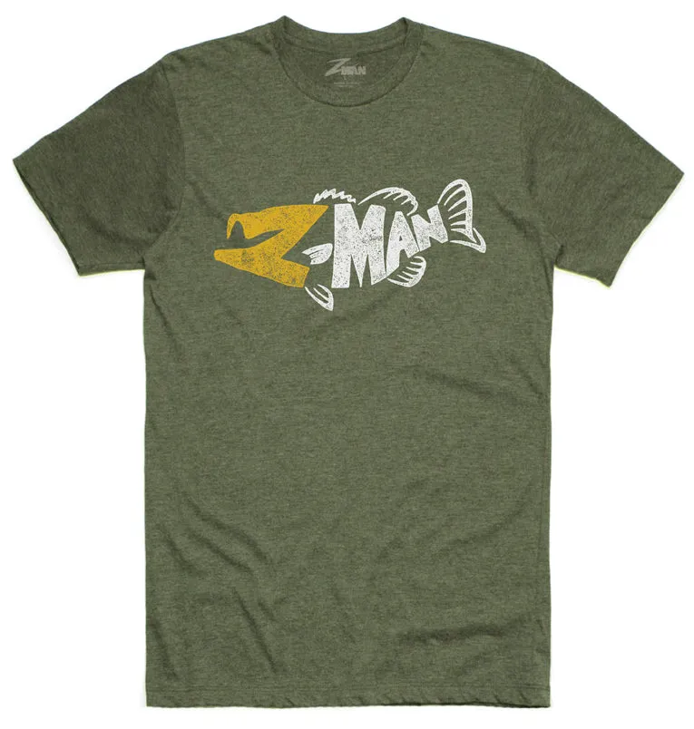 Z-Man Bass TeeZ Short Sleeve T-Shirt